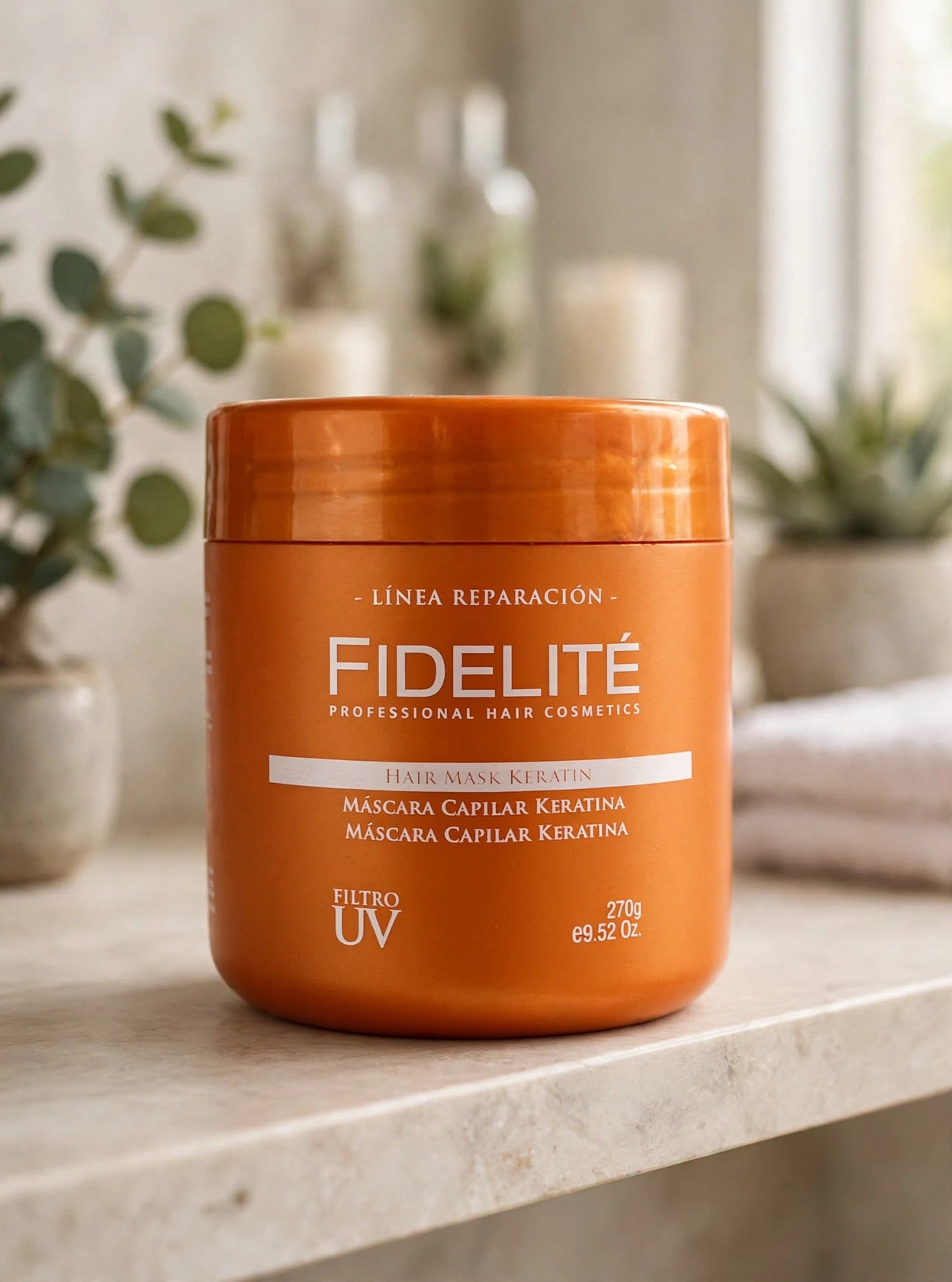 Baño de crema FIDELITE KERATINA 