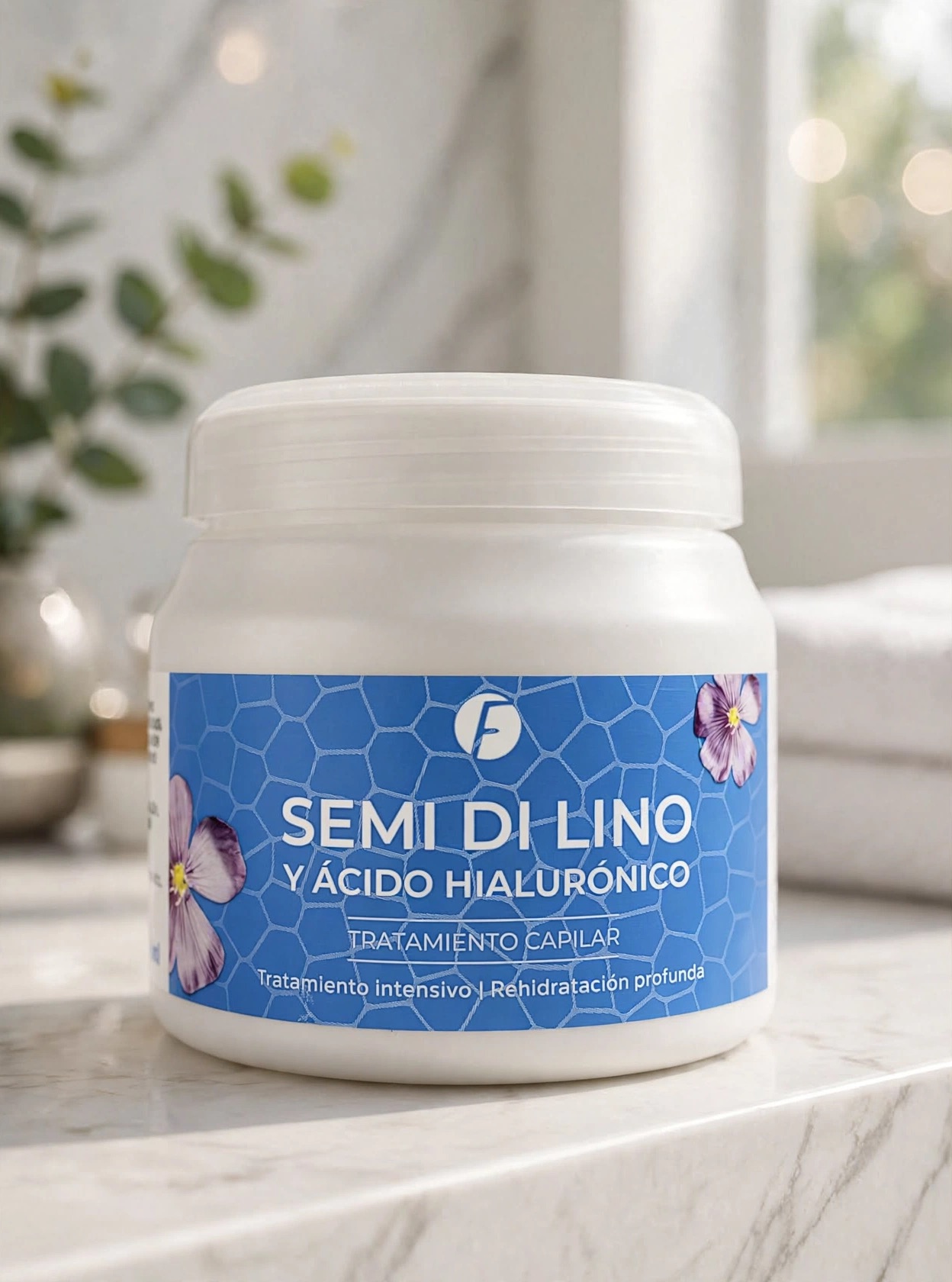 Baño de crema con ácido hialuronico 