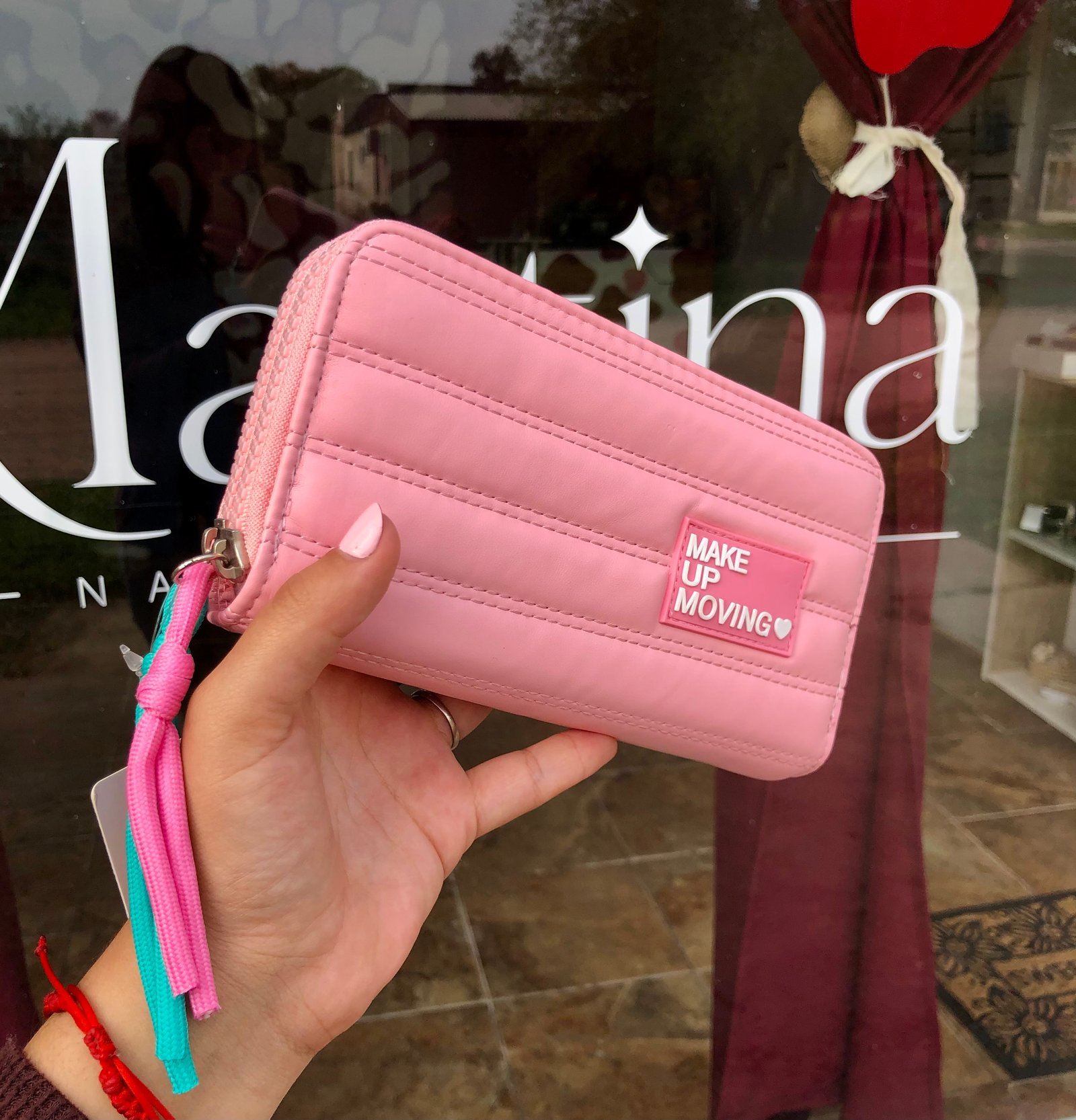 Billetera rosa 