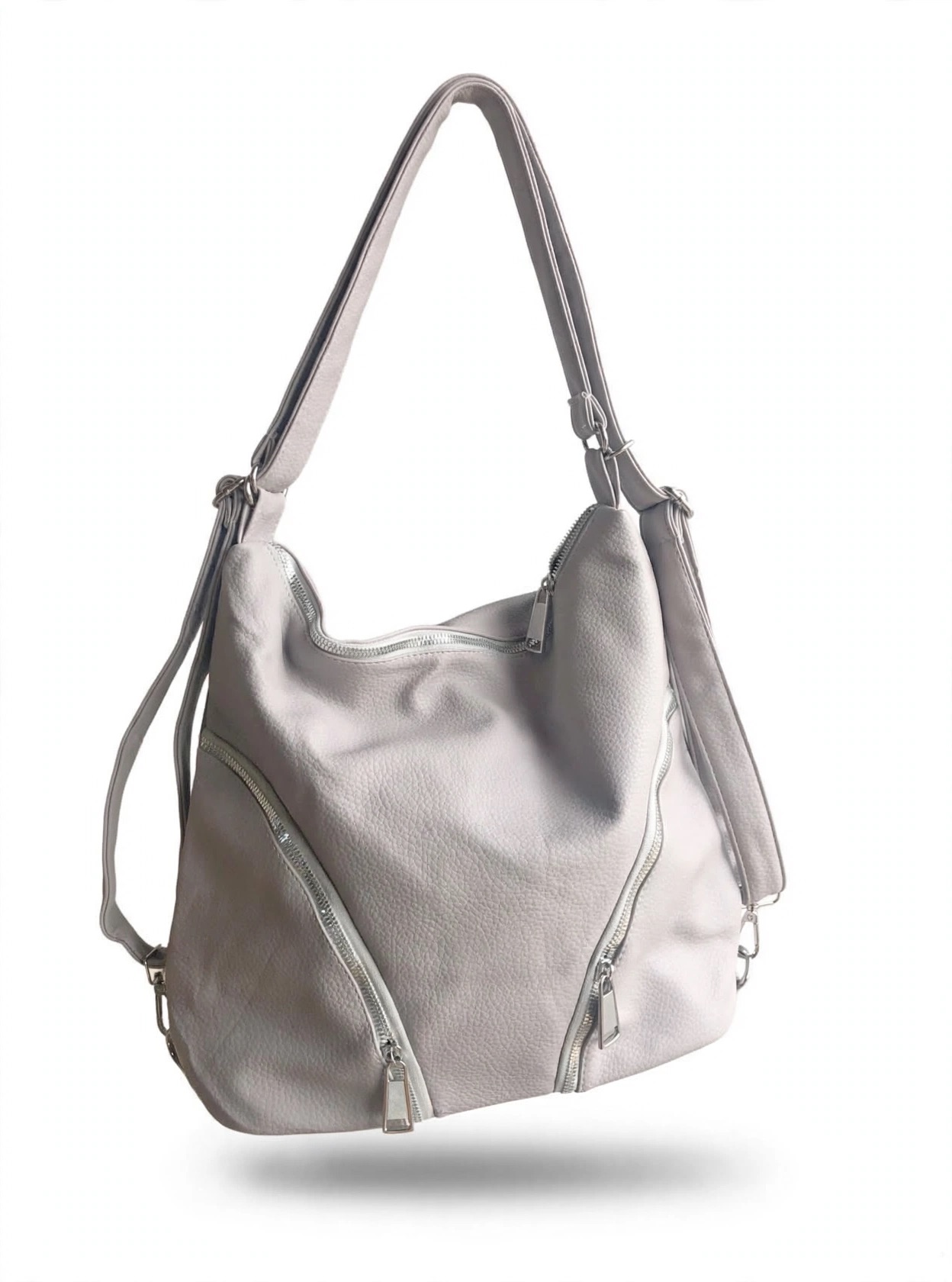 Cartera/mochila gris 